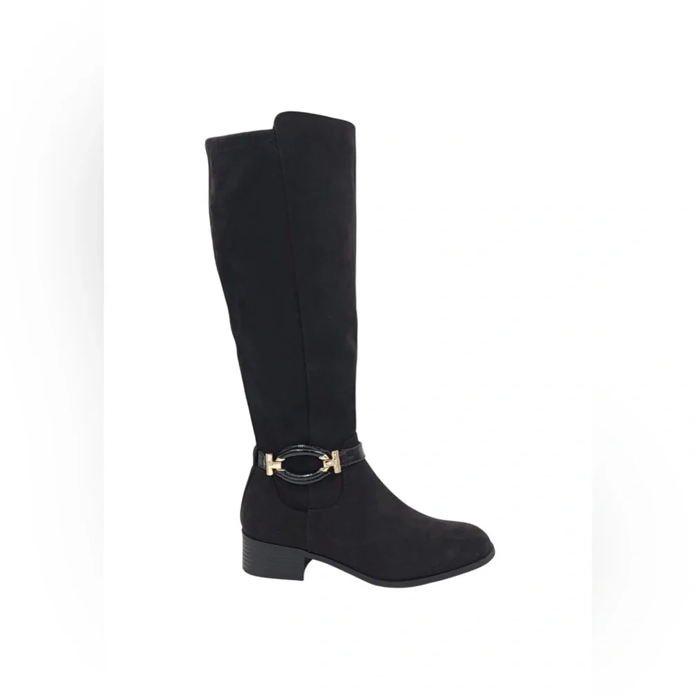 Karen Scott Women Stanell Buckled Riding Boots